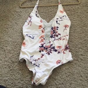 White Roxy Swimsuit